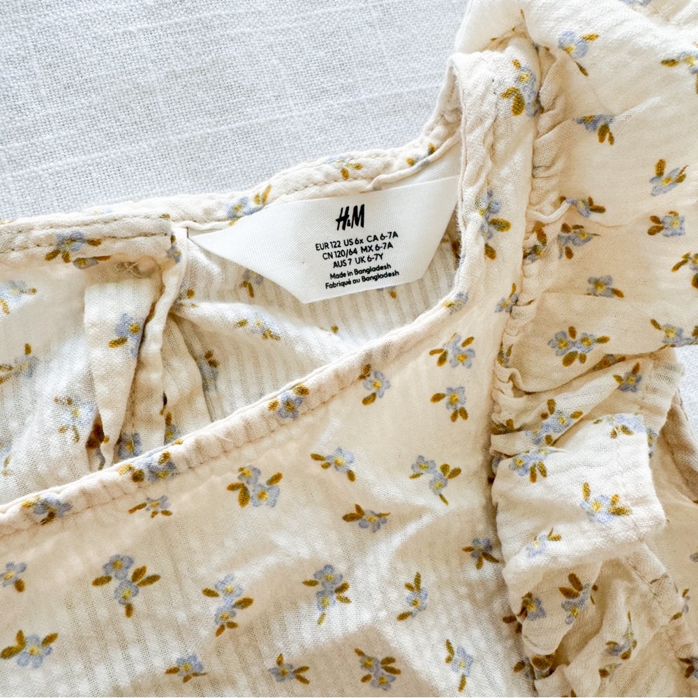 LAST CHANCE // Spring Floral Ruffle Dress - Picture 9 of 10